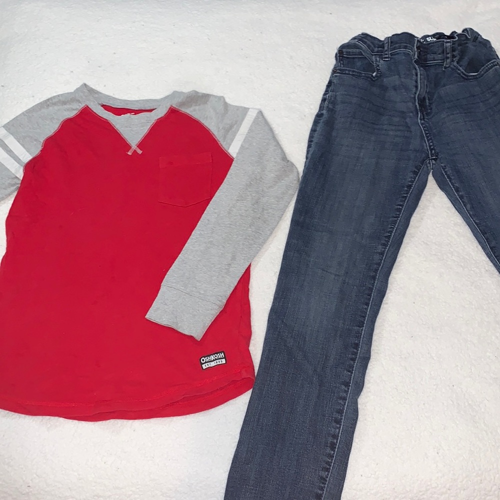 Boy Jeans and Shirt set